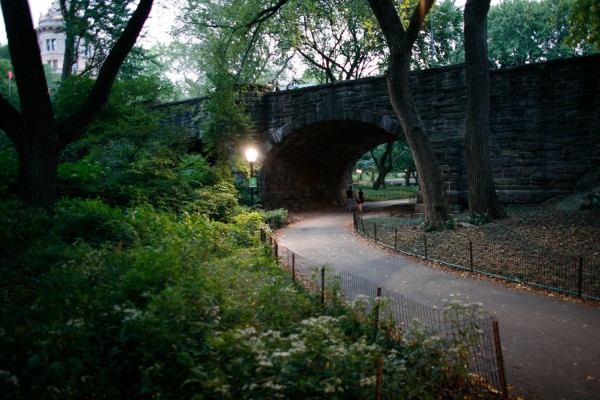 West 77th Street Stone Arch in Central Park